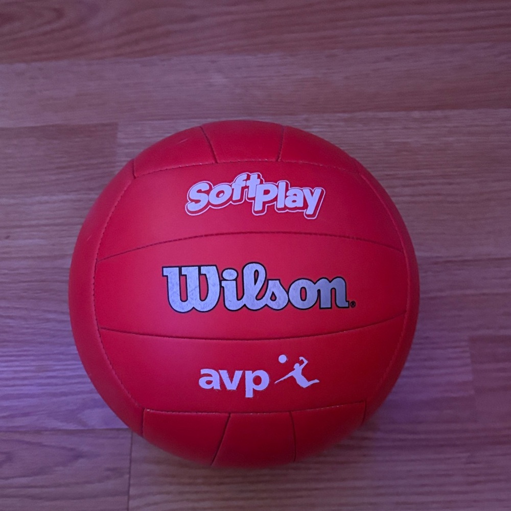 Wilson Scarlet Volleyball